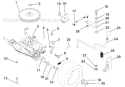 Part Location Diagram of 124600X Husqvarna Support handle shift lh